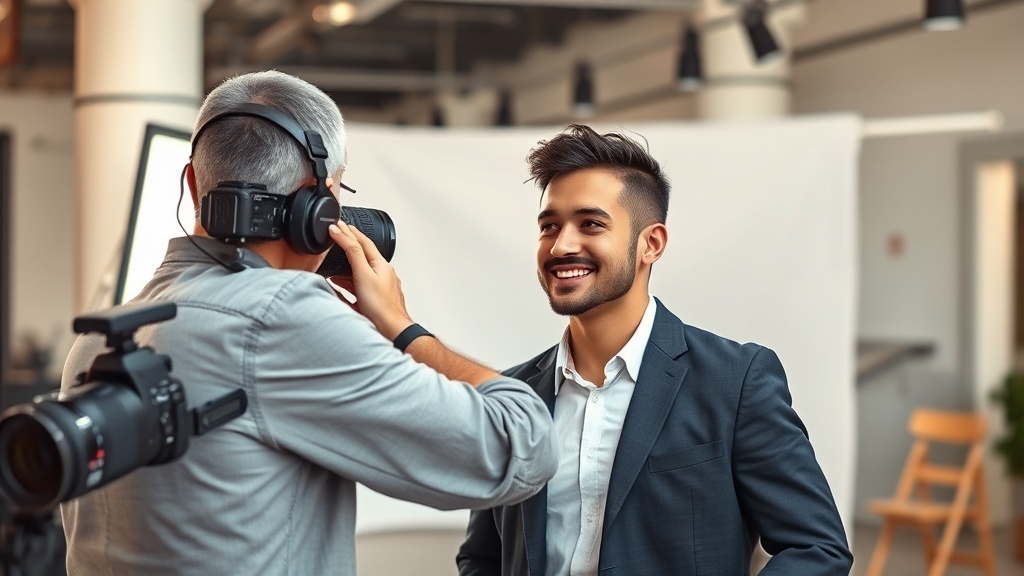 איך נראה תהליך צילום מקצועי לפרופיל דייטינג?