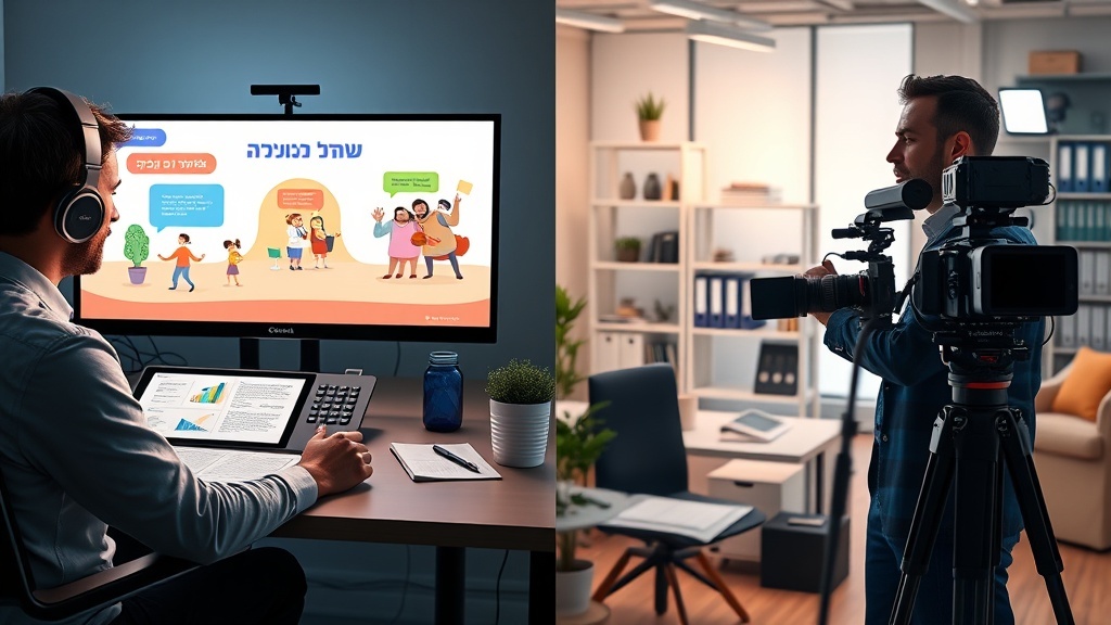 אנימציה או צילום? מה עדיף לסרטון תדמית לעסק שלך