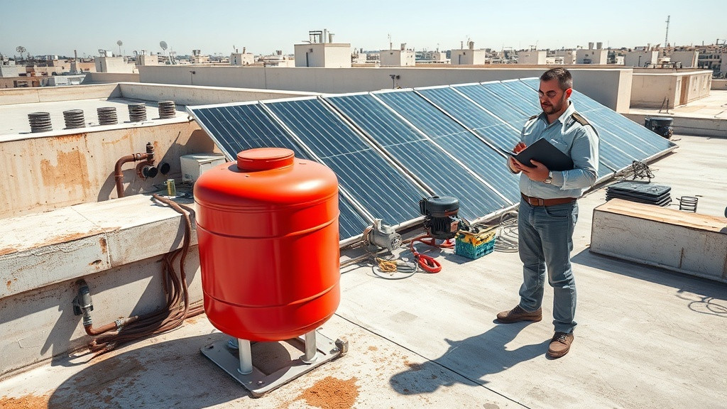 הטעות הכי יקרה בהחלפת מיכל התפשטות במערכת סולארית